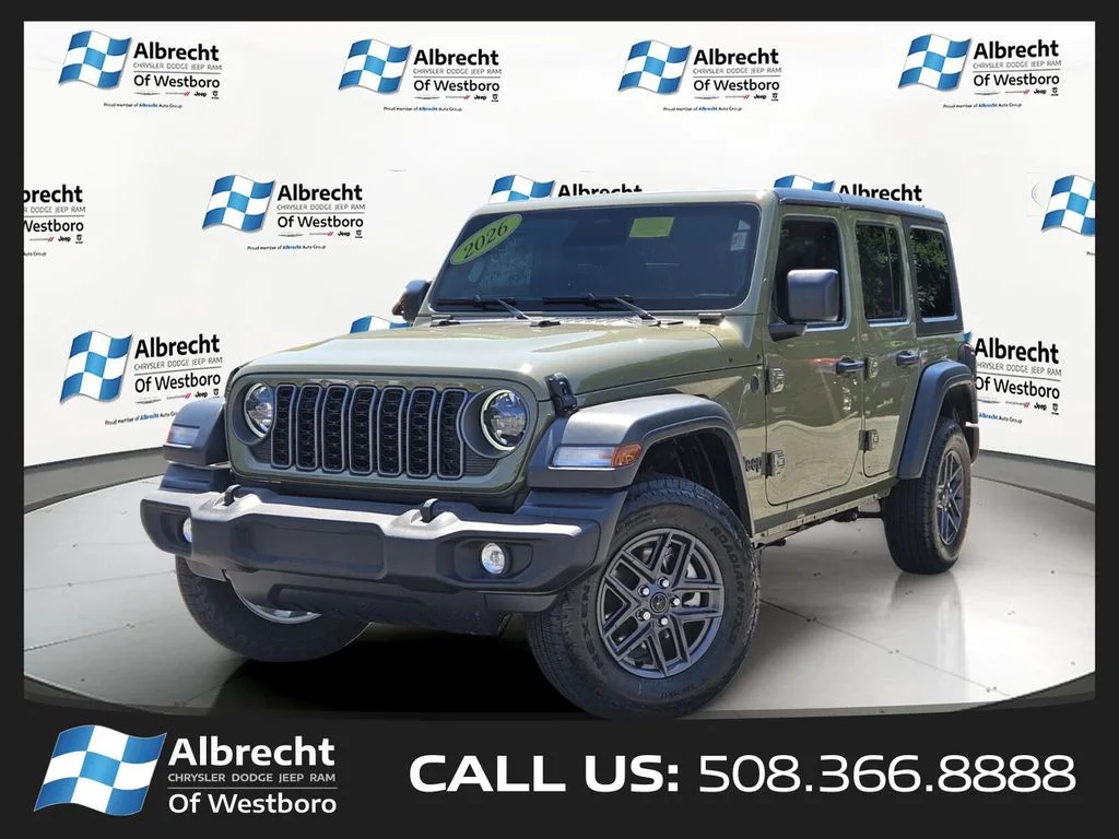 Used 2026 Green Jeep Sport S image 1
