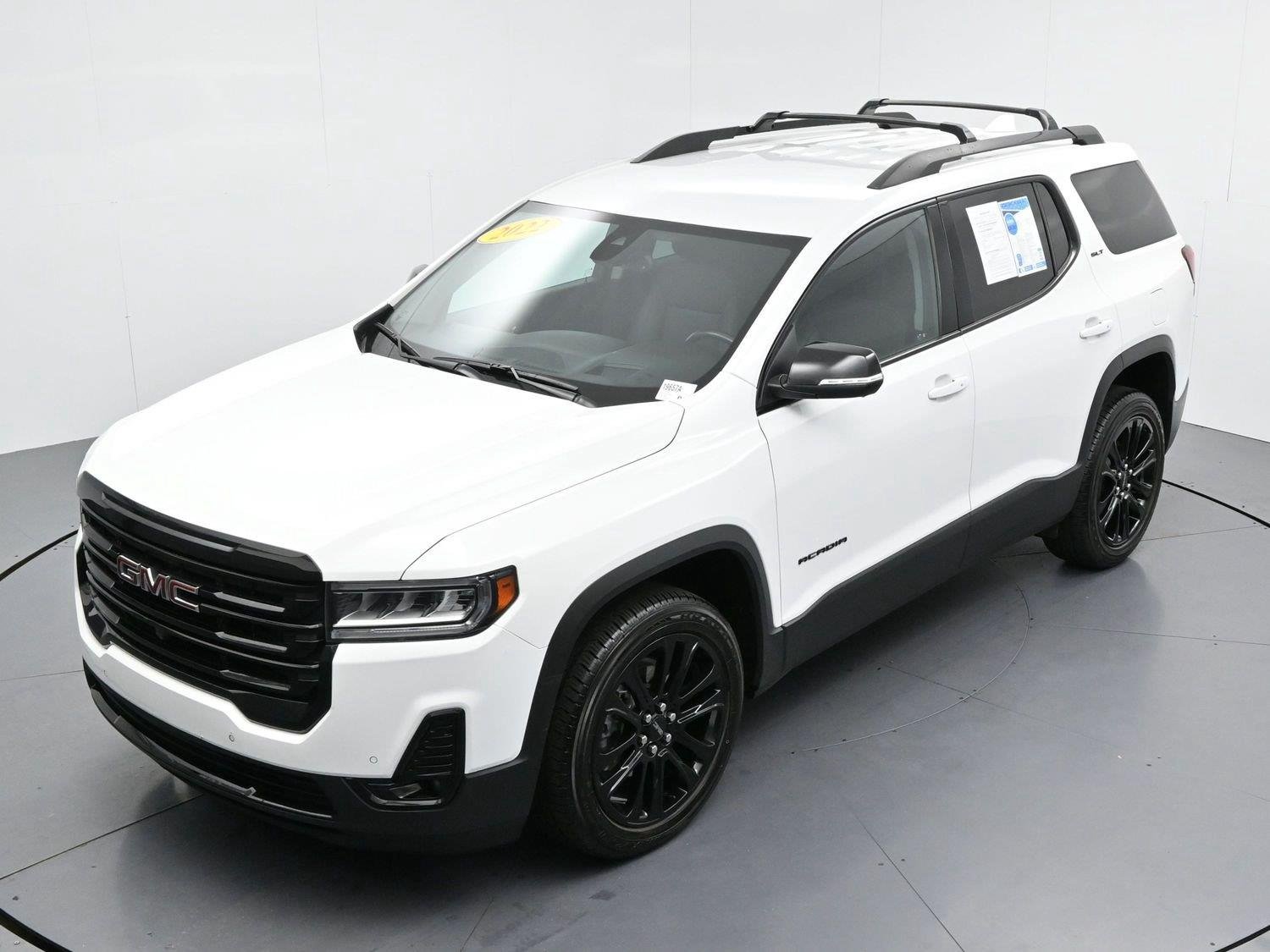 Used 2022 SUMMIT WHITE GMC SLT image 45