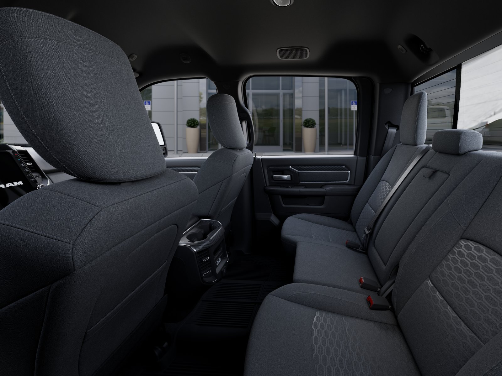 New 2026 Diamond Black Crystal Pearl-Coat Exterior Paint RAM Big Horn image 53