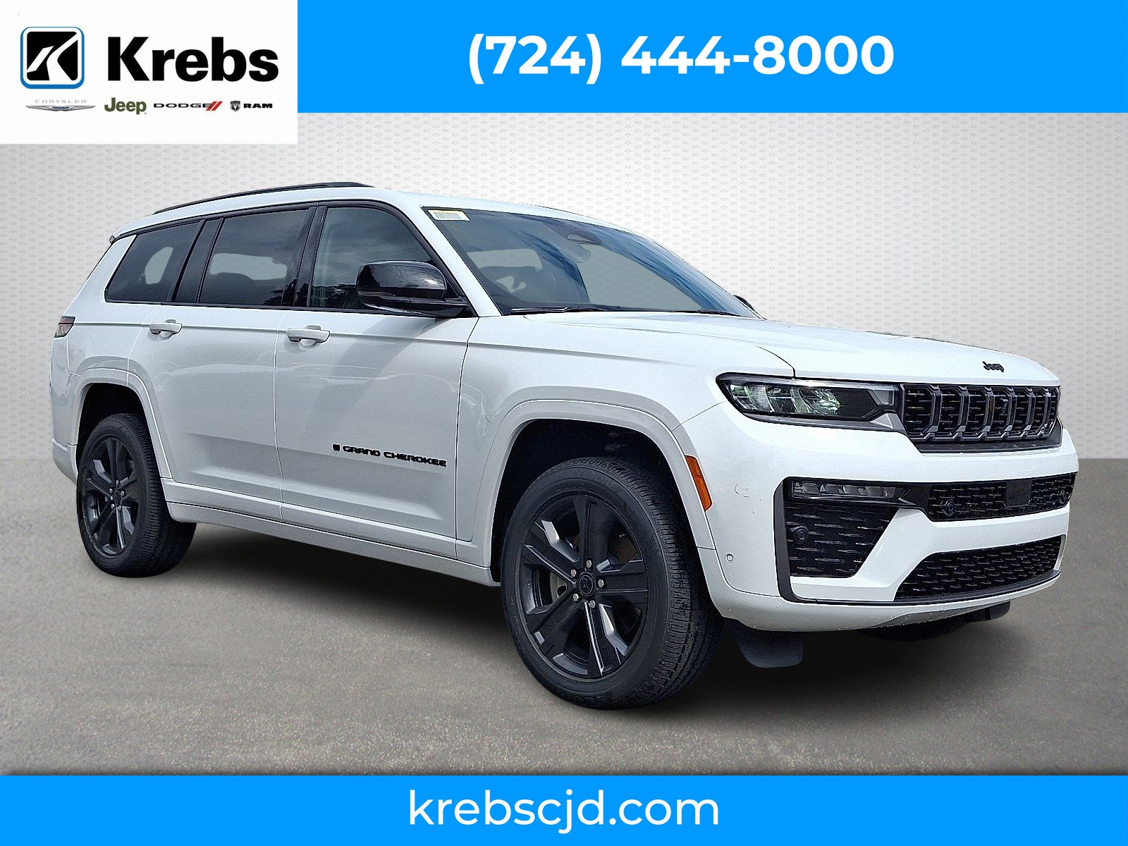 New 2027 Bright White Clear-Coat Paint Jeep Limited Reserve 4x4 image 1