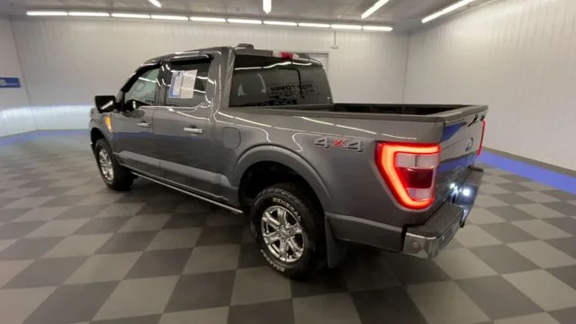 Used 2022 Carbonized Gray Metallic Ford Lariat Hybrid image 6