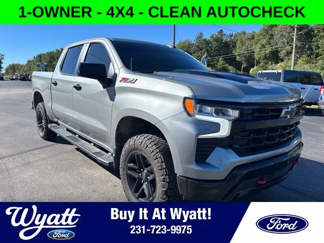 Used 2023 Sterling Gray Metallic Chevrolet LT Trail Boss image 1