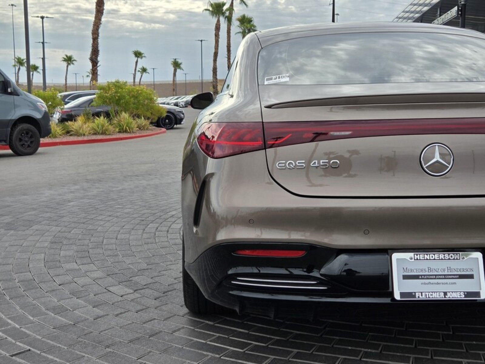 Certified Used 2024 Sonoran Brown Metallic Mercedes-Benz EQS 450 image 11
