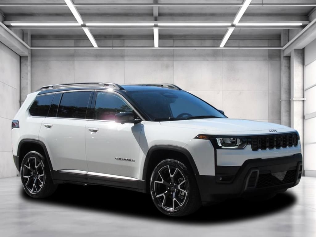 New 2026 Bright White Clear-Coat Exterior Paint Jeep Overland image 1