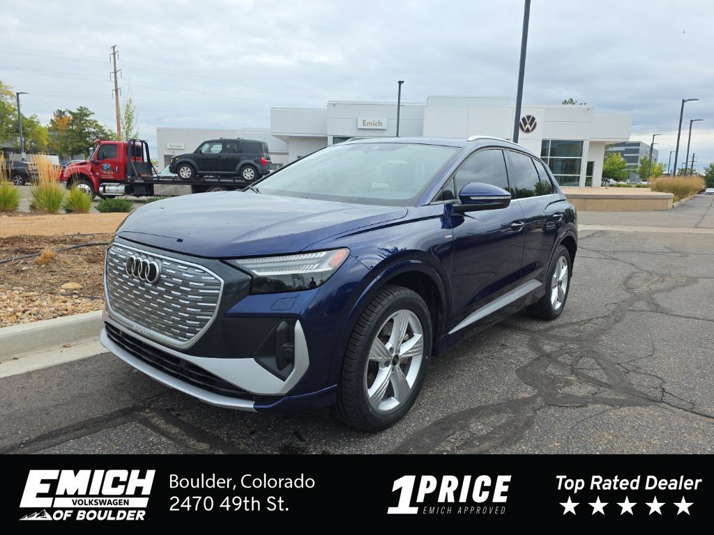 Used 2023 Blue Metallic Audi Prestige image 1