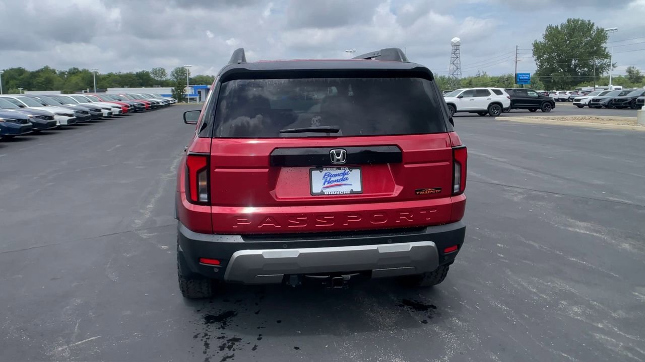 New 2026 Radiant Red Metallic II Honda TrailSport image 7