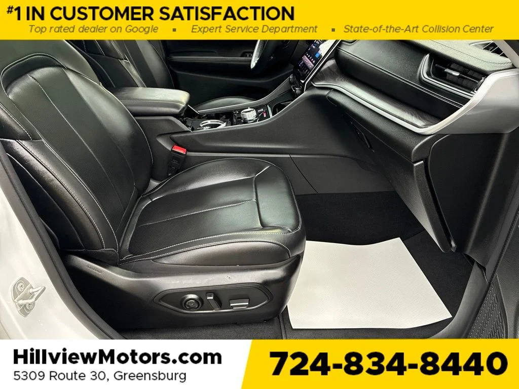 Used 2023 Bright White Clearcoat Jeep Limited image 26