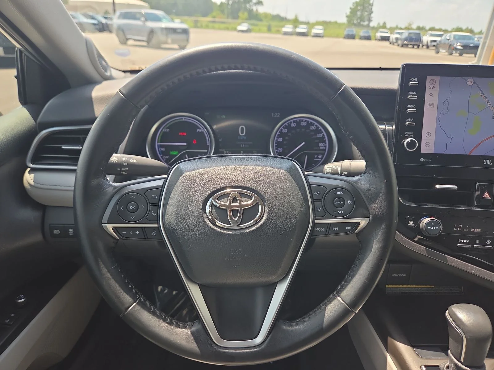 Used 2021 Celestial Silver Metallic Toyota XLE image 15