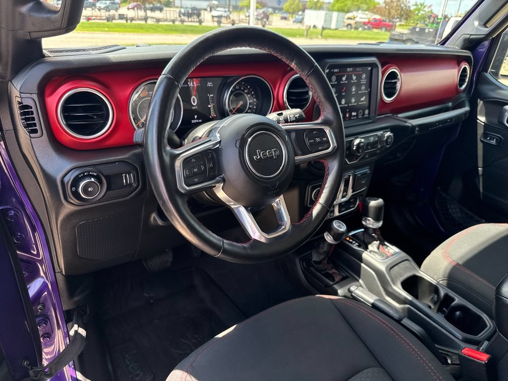 Used 2023 Purple Jeep Rubicon image 12