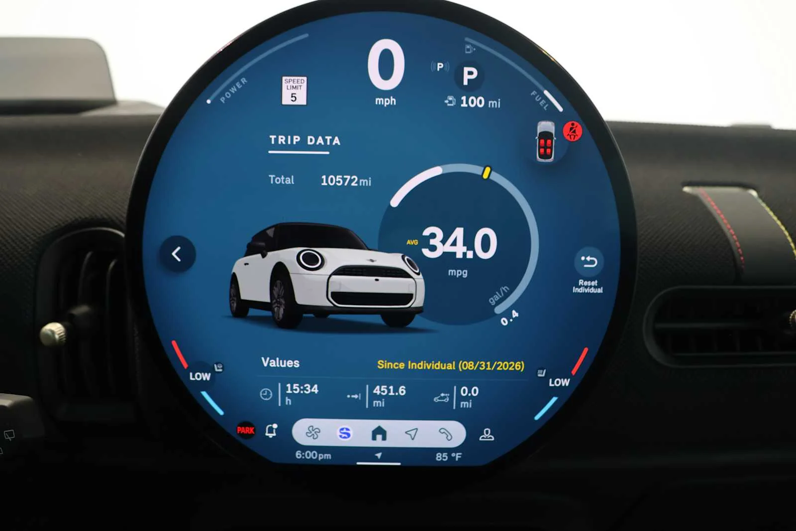 Used 2025 Nanuq White Metallic MINI Cooper image 13