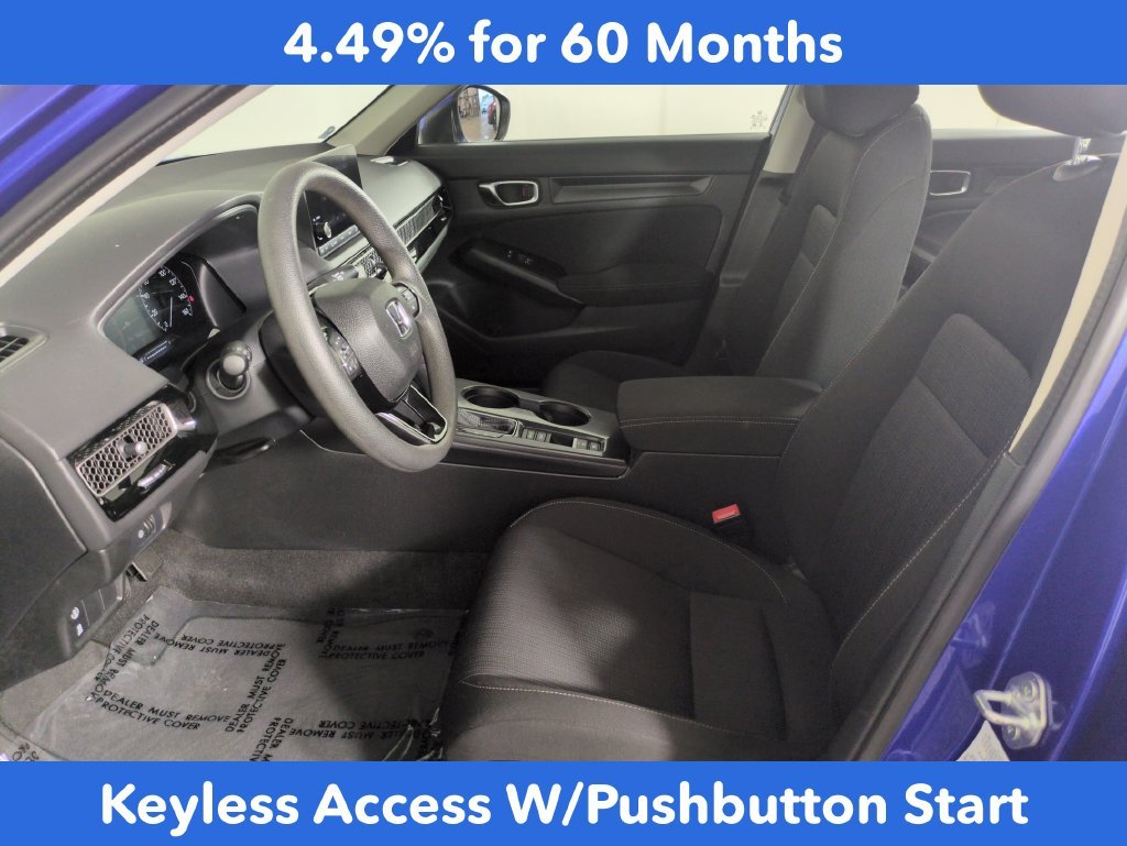 Certified Used 2022 Aegean Blue Metallic Honda LX image 12