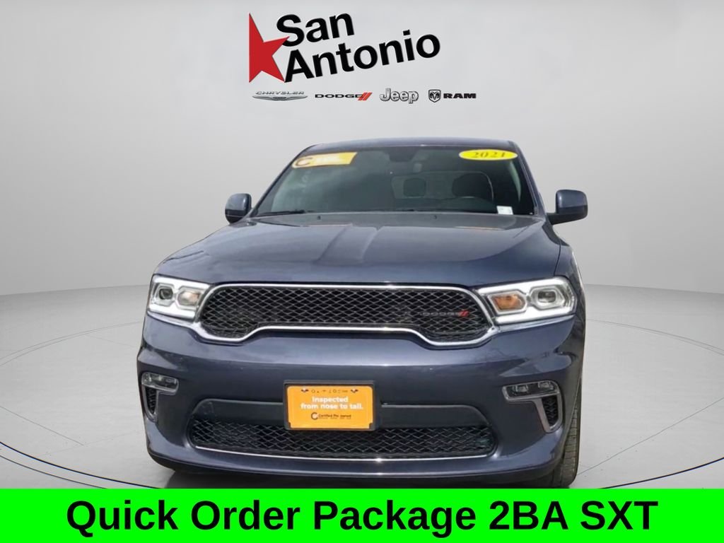 Used 2021 Blue Dodge SXT image 4
