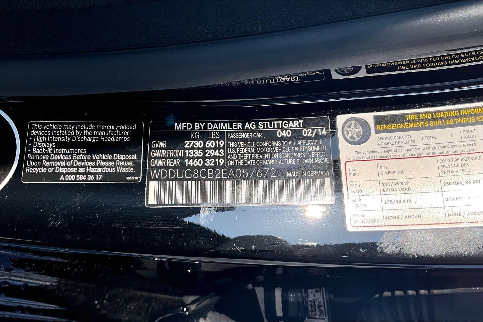 Used 2014 designo Mocha Black Mercedes-Benz S 550 image 31
