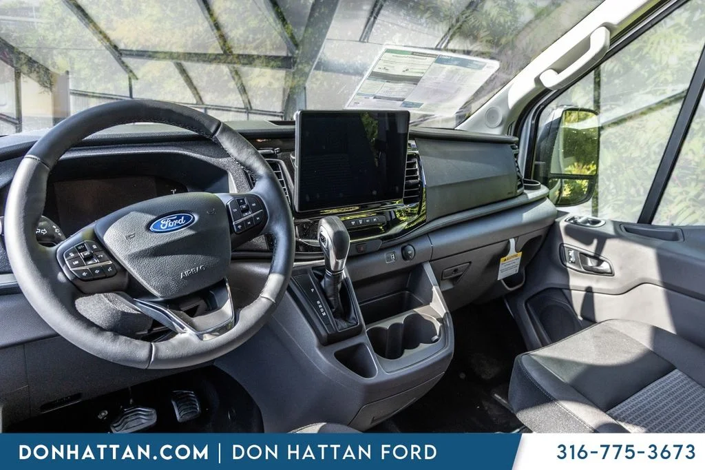 New 2026 Oxford White Ford Passenger Van XLT image 17