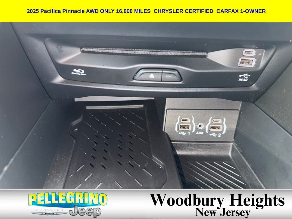 Certified Used 2025 Black Chrysler Pinnacle AWD image 31