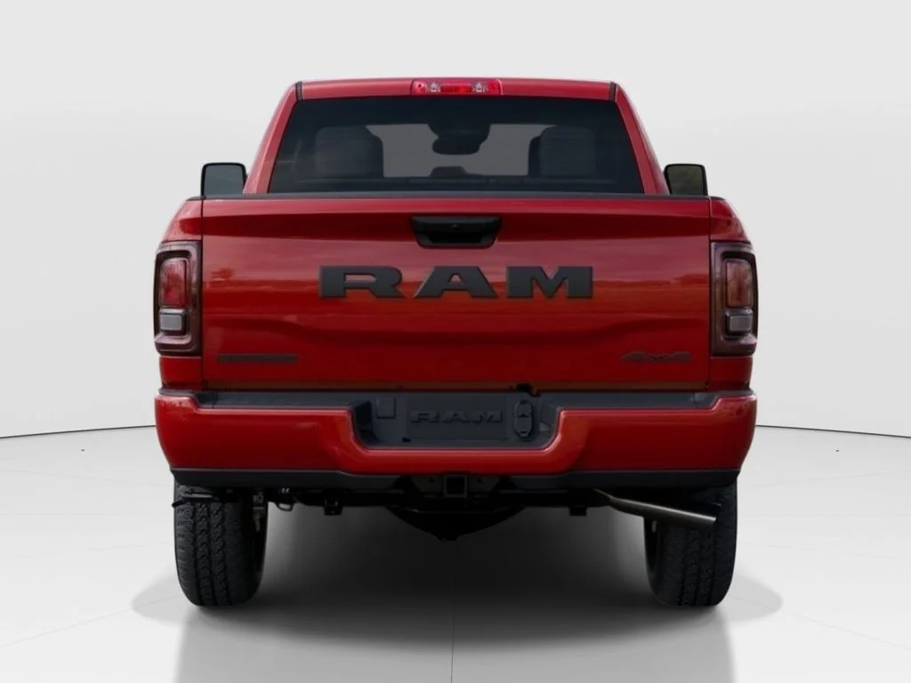 New 2026 Flame Red Clear-Coat Exterior Paint RAM Big Horn image 6