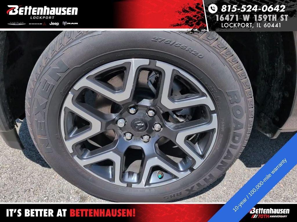 New 2026 Granite Crystal Metallic Clear-Coat Exterior Paint RAM LARAMIE image 12