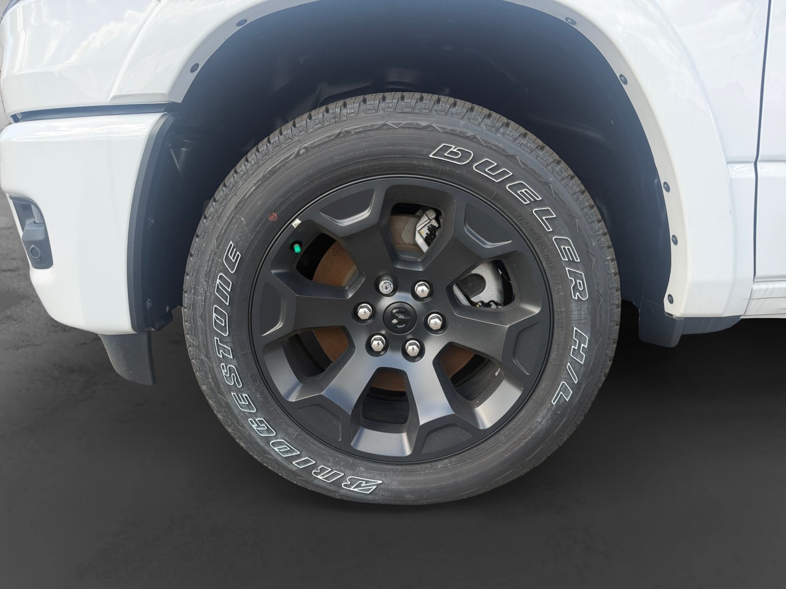 New 2026 Bright White Clear-Coat Exterior Paint RAM Big Horn 4x4 Crew Cab 5