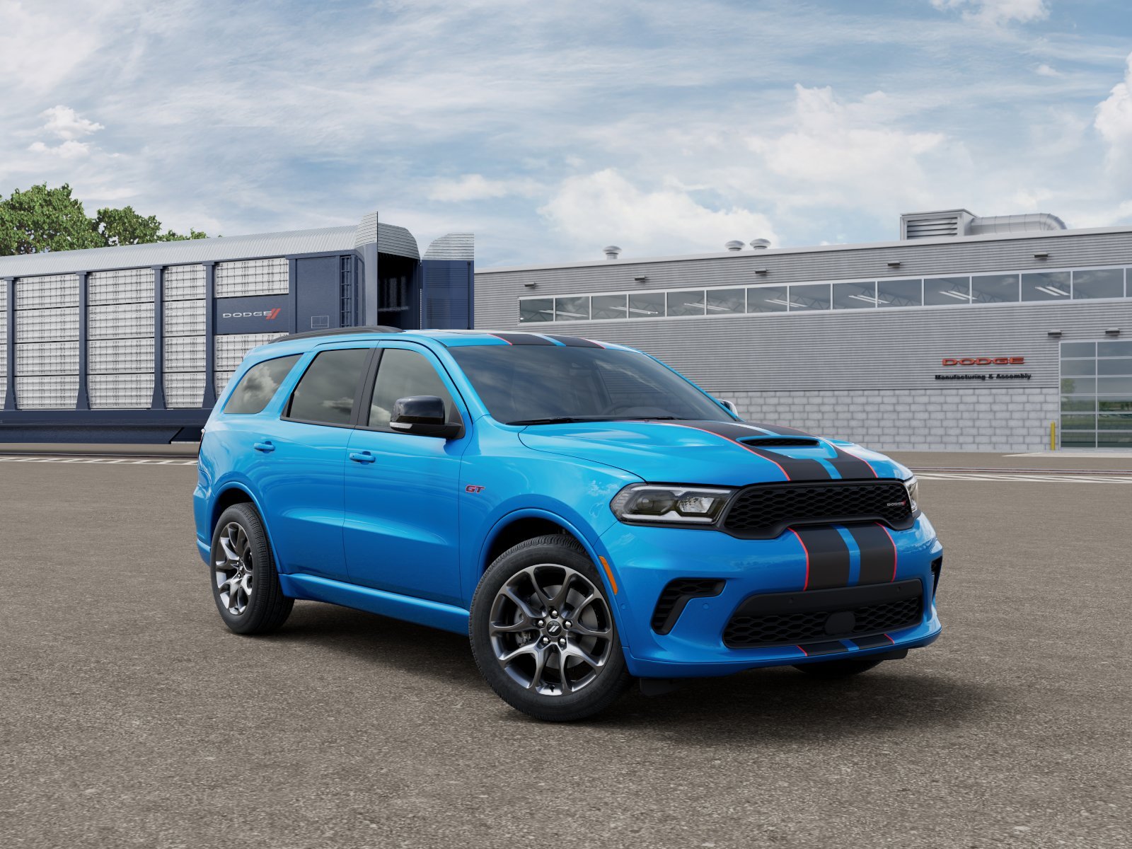 New 2026 B5 Blue Exterior Paint Dodge GT PLUS image 3