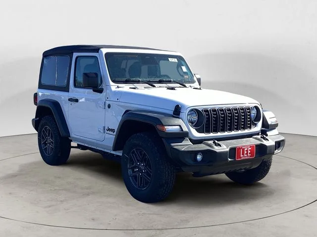 New 2026 Bright White Clearcoat Jeep 2-DOOR SPORT S image 8