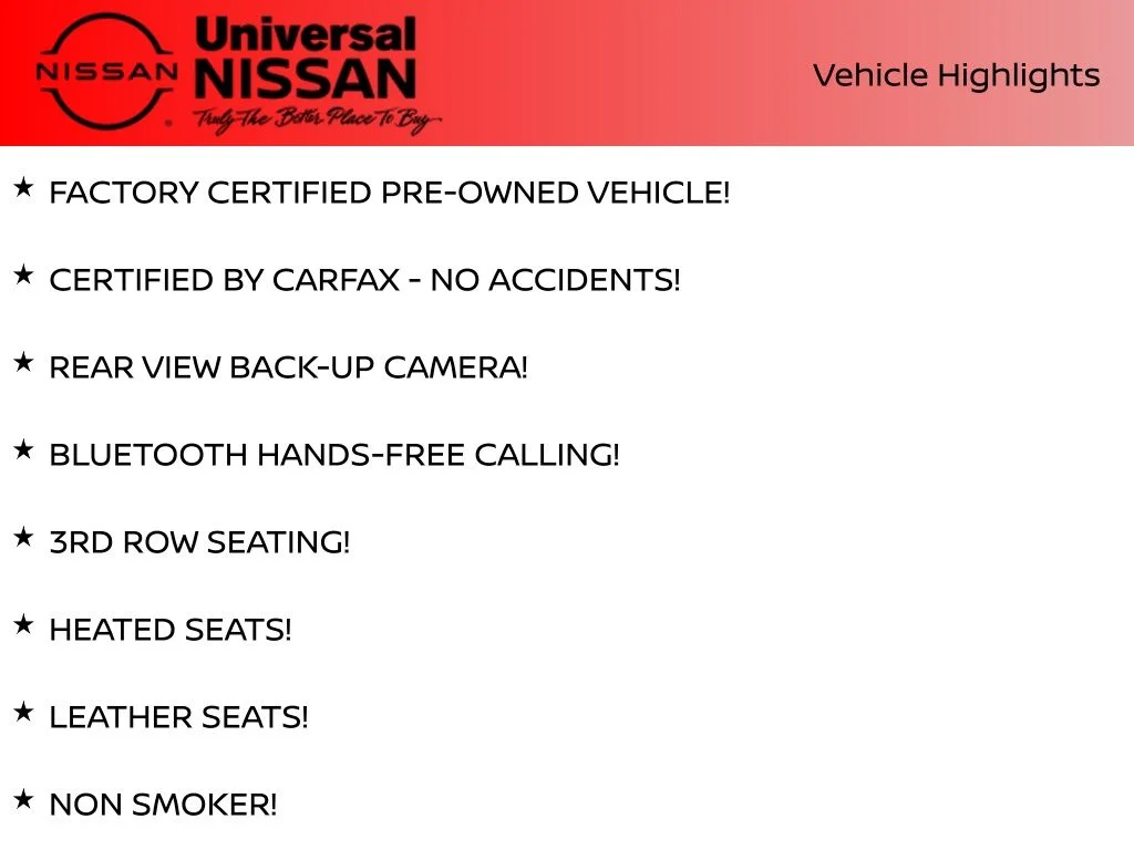 Certified Used 2022 White Nissan Platinum image 6
