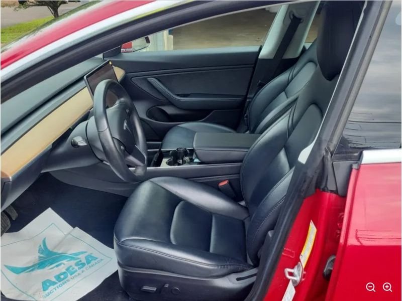 Used 2019 Red Multi-Coat Tesla Standard Range image 9