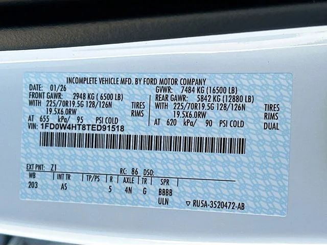 New 2026 Oxford White Ford XL image 19