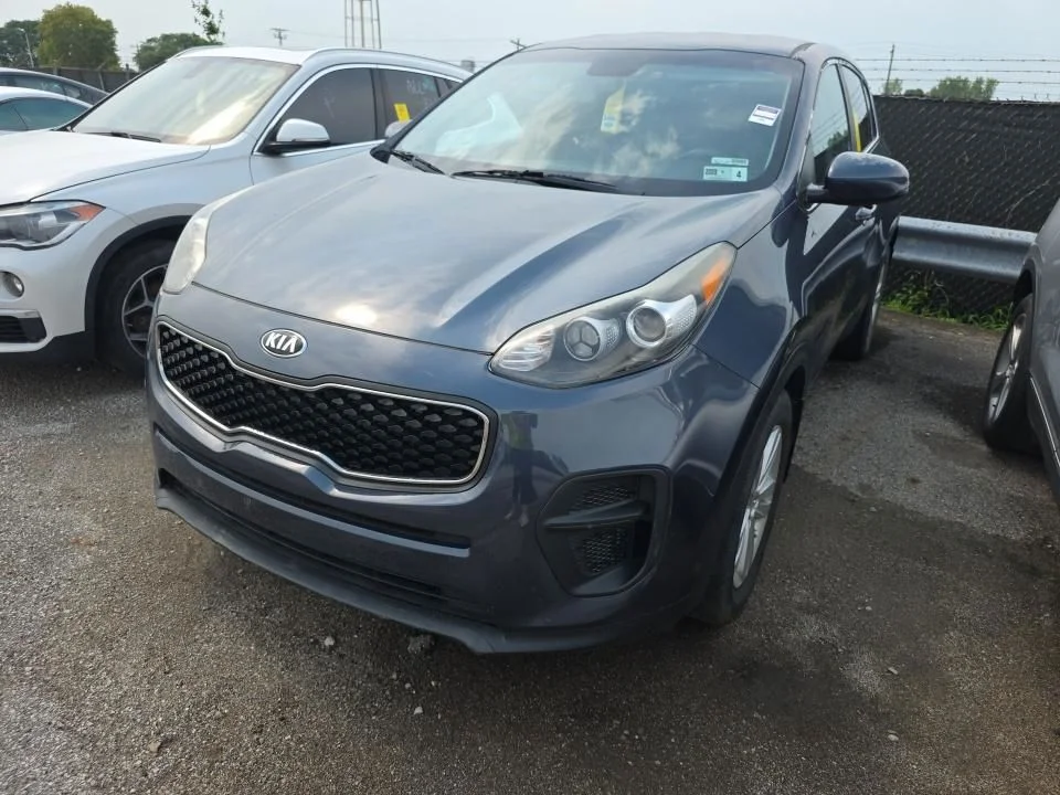 Used 2018 Blue Kia LX image 6