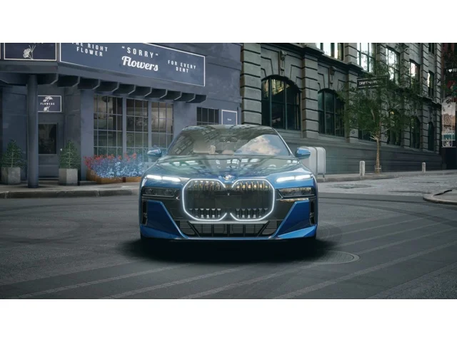 New 2026 Tanzanite Blue II Metallic BMW 760i xDrive image 3