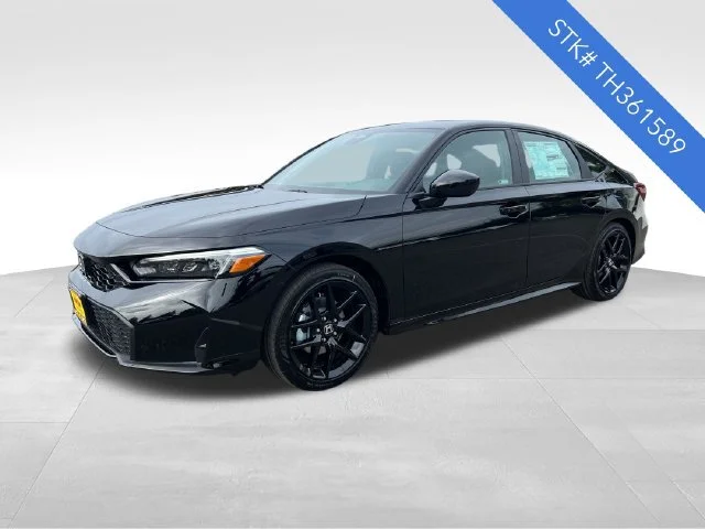 New 2026 Crystal Black Pearl Honda Sport image 3
