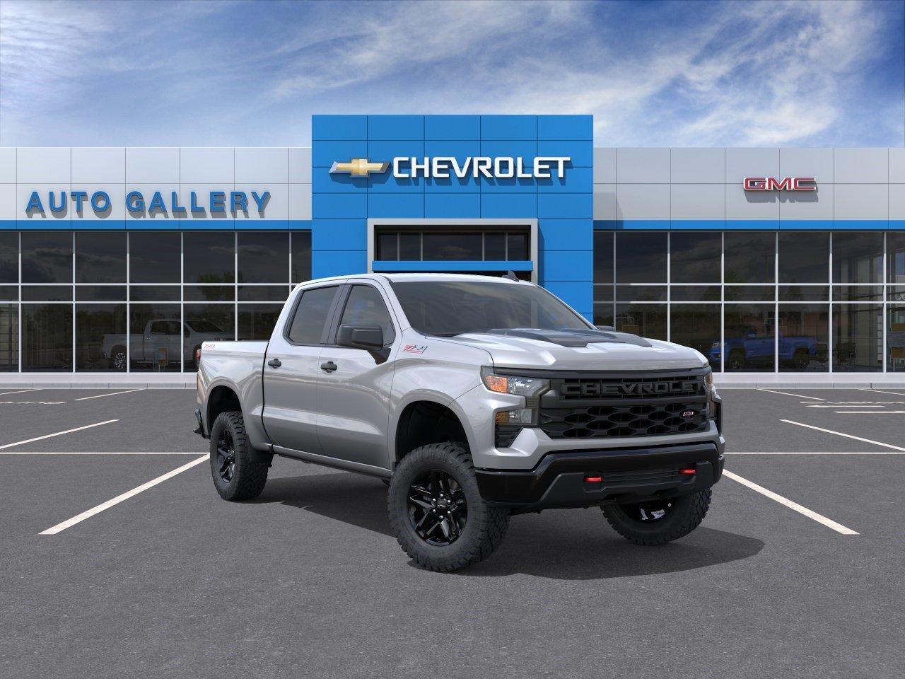 New 2026 Sterling Gray Metallic Chevrolet Custom Trail Boss image 1