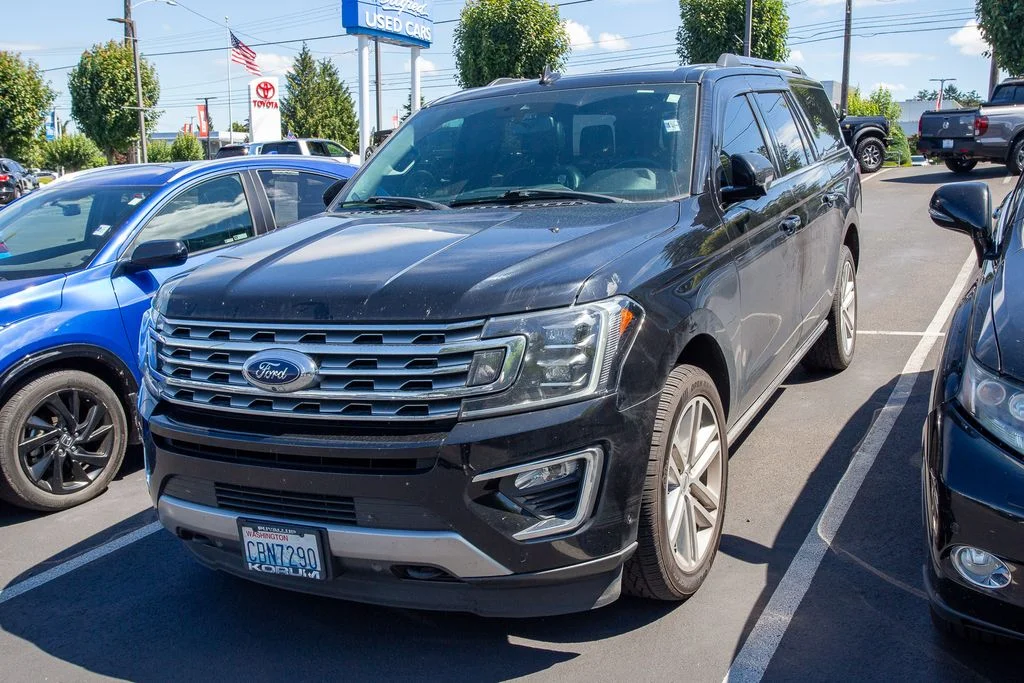 Used 2018 Shadow Black Ford 4WD Limited image 3