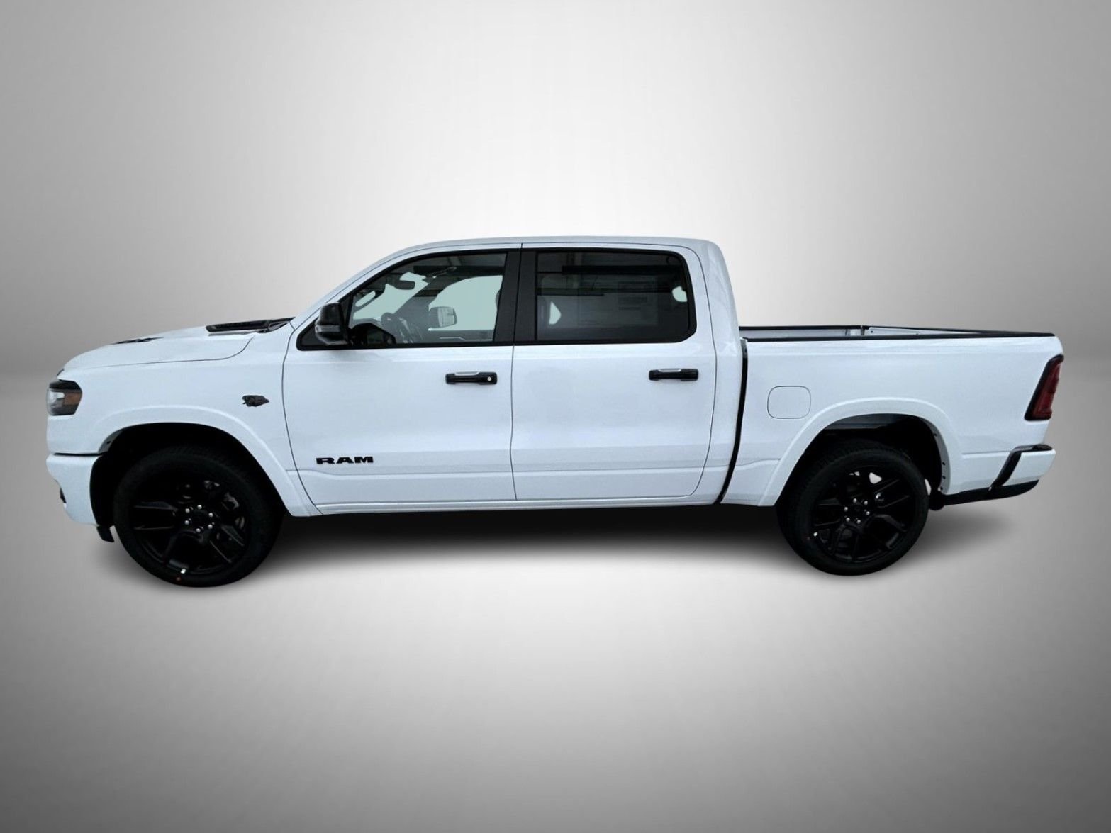 New 2027 Bright White Clear-Coat Exterior Paint RAM Laramie image 8