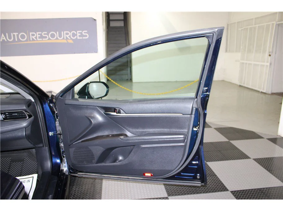 Used 2021 Blue Toyota SE Sedan 4D image 24