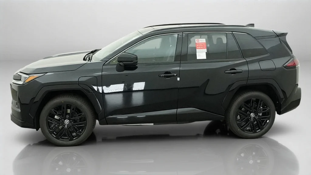 New 2026 Midnight Black Metallic Toyota XSE image 2