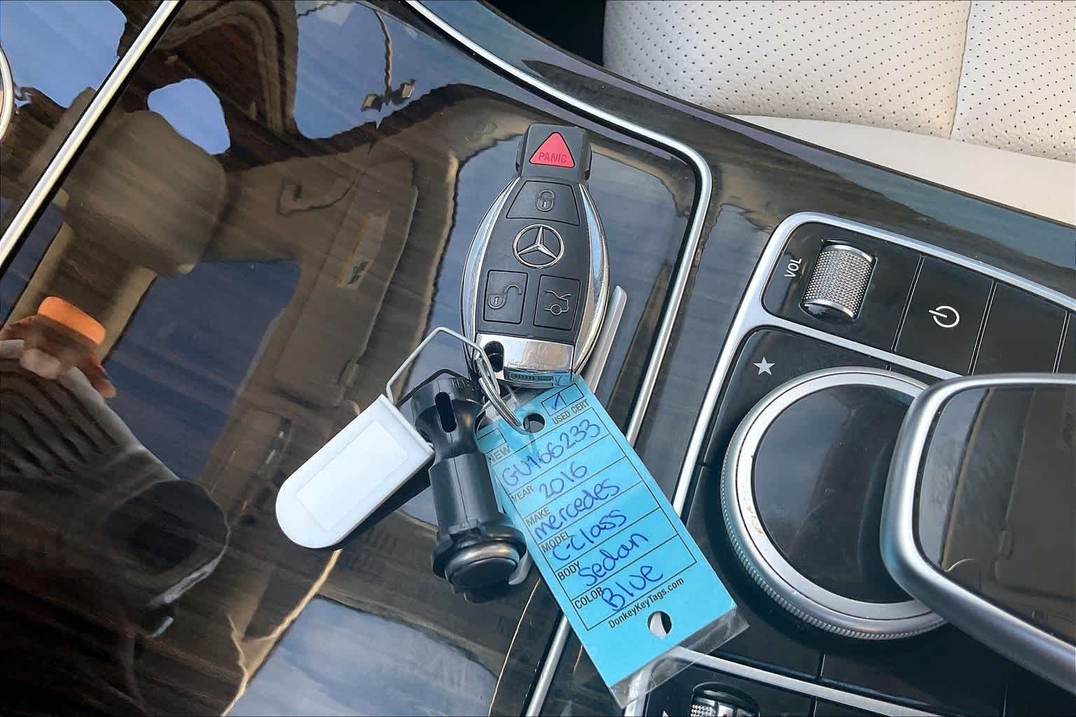 Used 2016 Lunar Blue Metallic Mercedes-Benz C 300 image 12