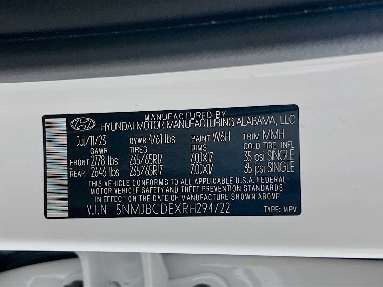 Used 2024 White Pearl Hyundai SEL image 32