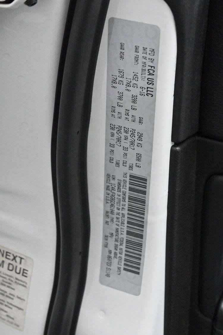 Used 2016 Bright White Clearcoat Jeep Laredo image 31