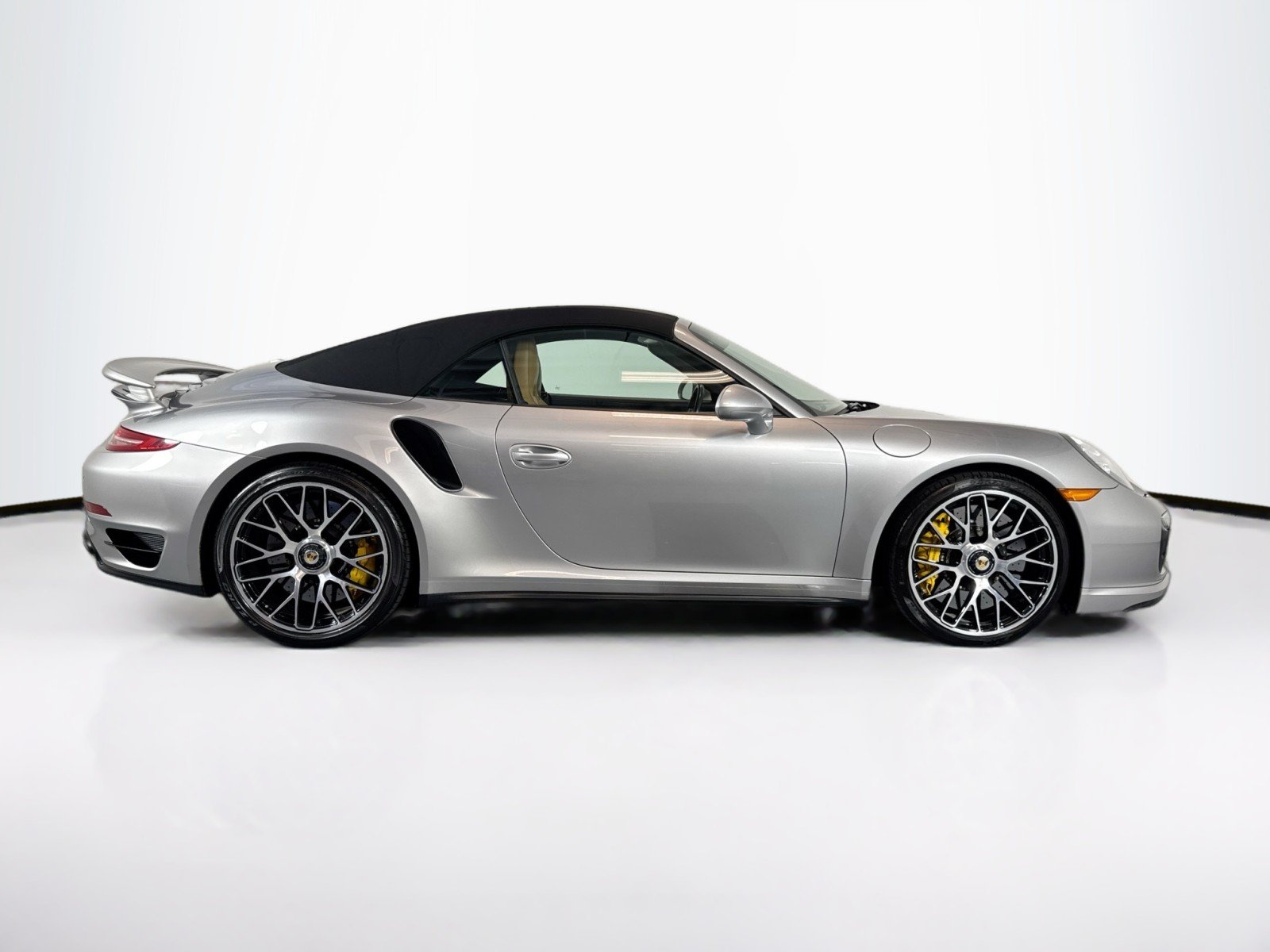 Used 2014 GT Silver Metallic Porsche Turbo S image 8