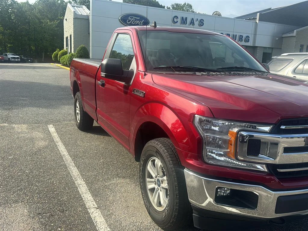 Used 2019 Ruby Red Metallic Tinted Clearcoat Ford XLT image 2
