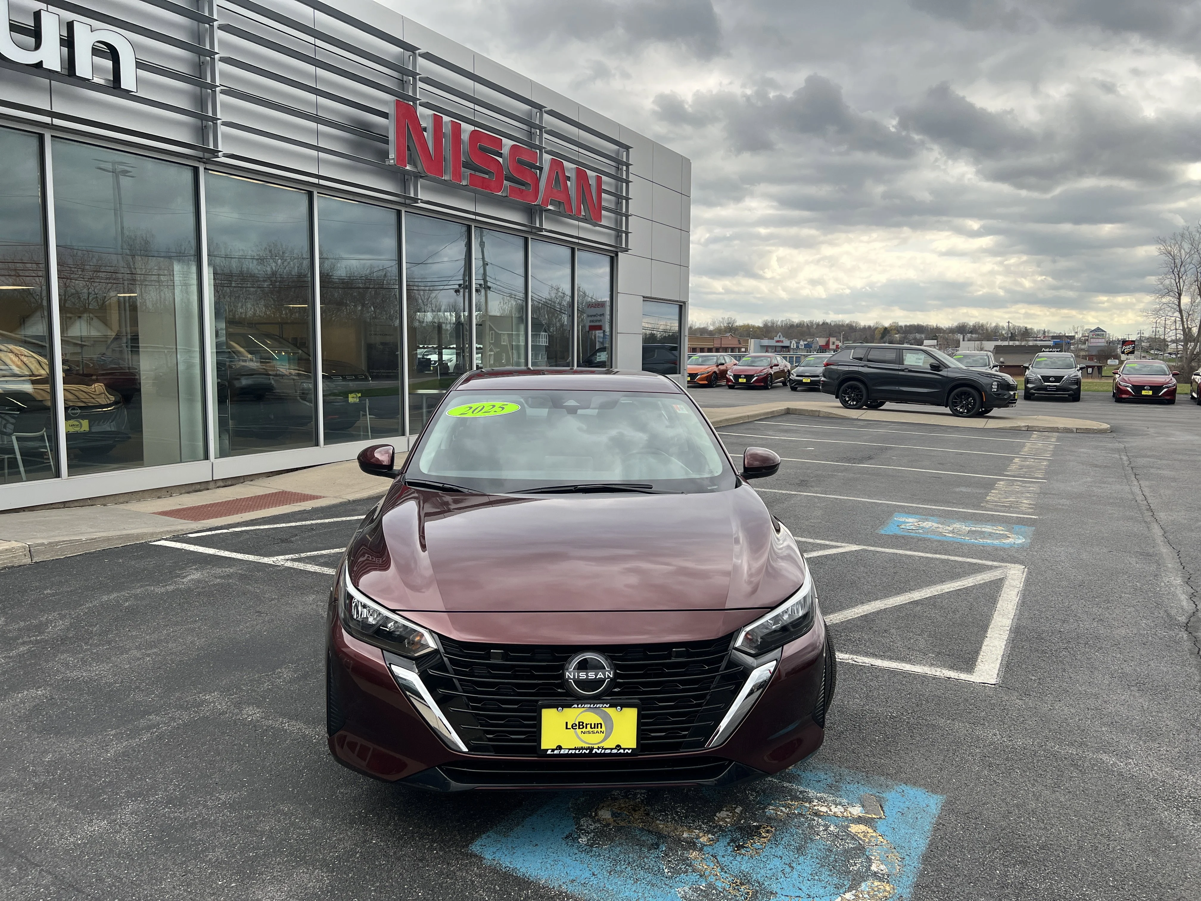 Certified Used 2025 Rosewood Metallic Nissan SV image 12