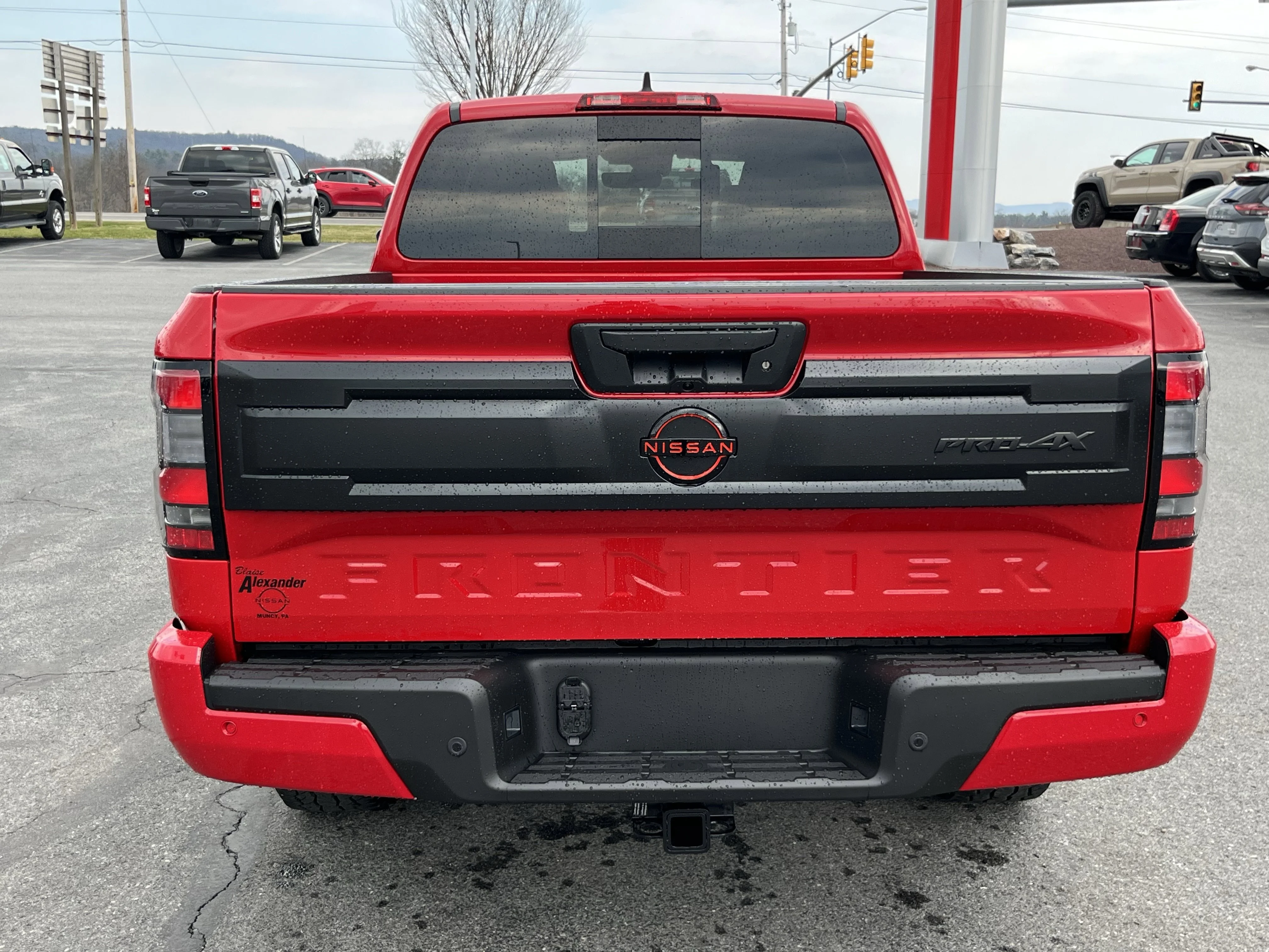 New 2026 Red Alert Nissan Crew Cab PRO-4X® Long Bed image 4