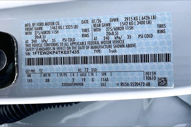 New 2026 Oxford White Ford STX® image 13