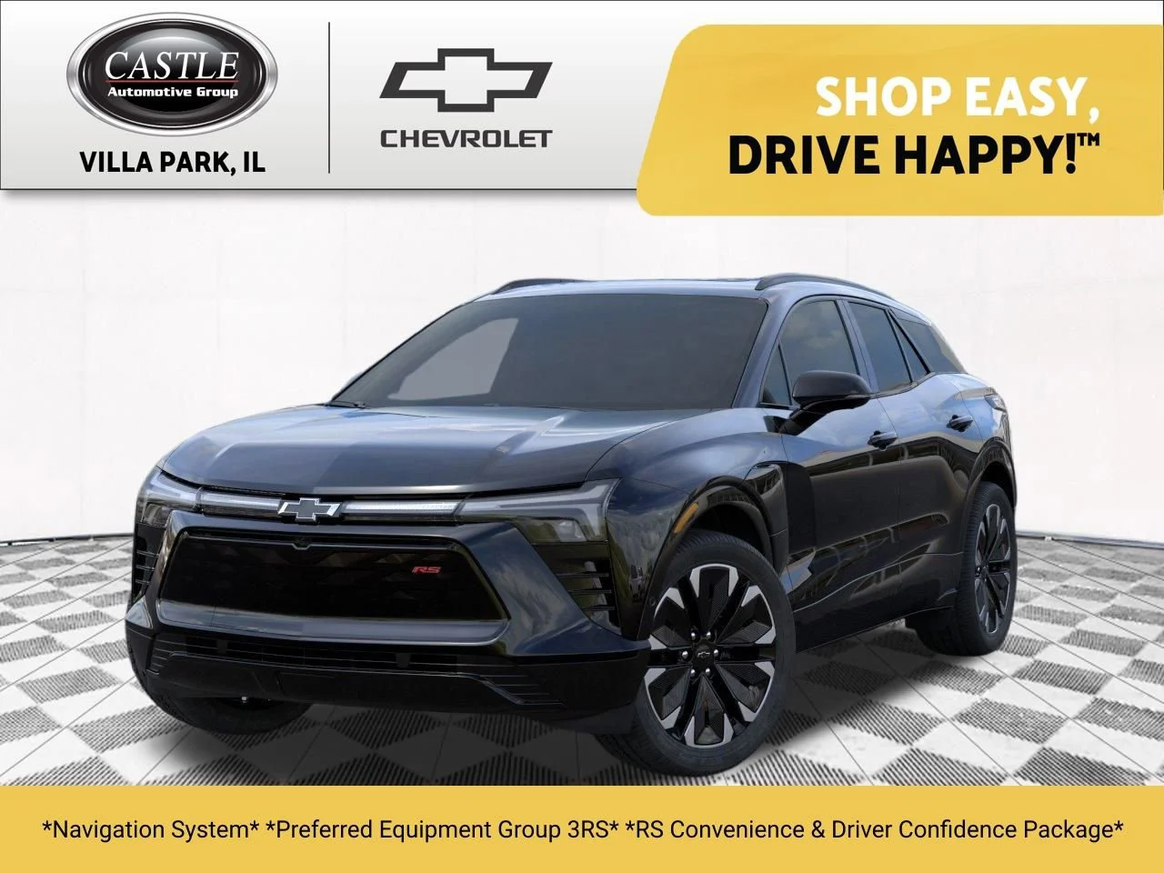 New 2025 Black Chevrolet RS image 1