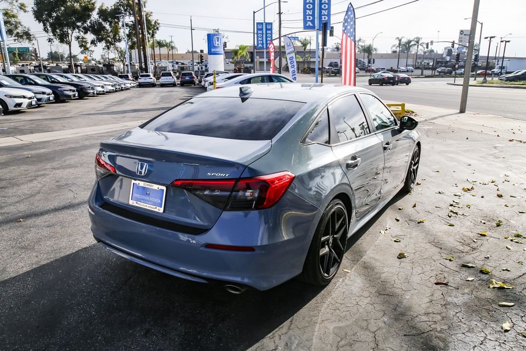 Certified Used 2024 Sonic Gray Pearl Honda 2.0L 4D SPORT image 7