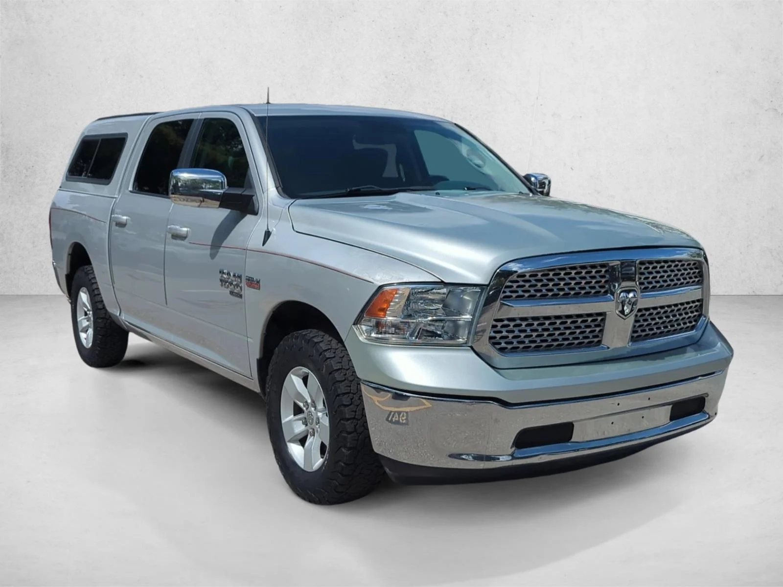 Used 2019 Bright Silver Metallic Clearcoat Ram SLT image 3
