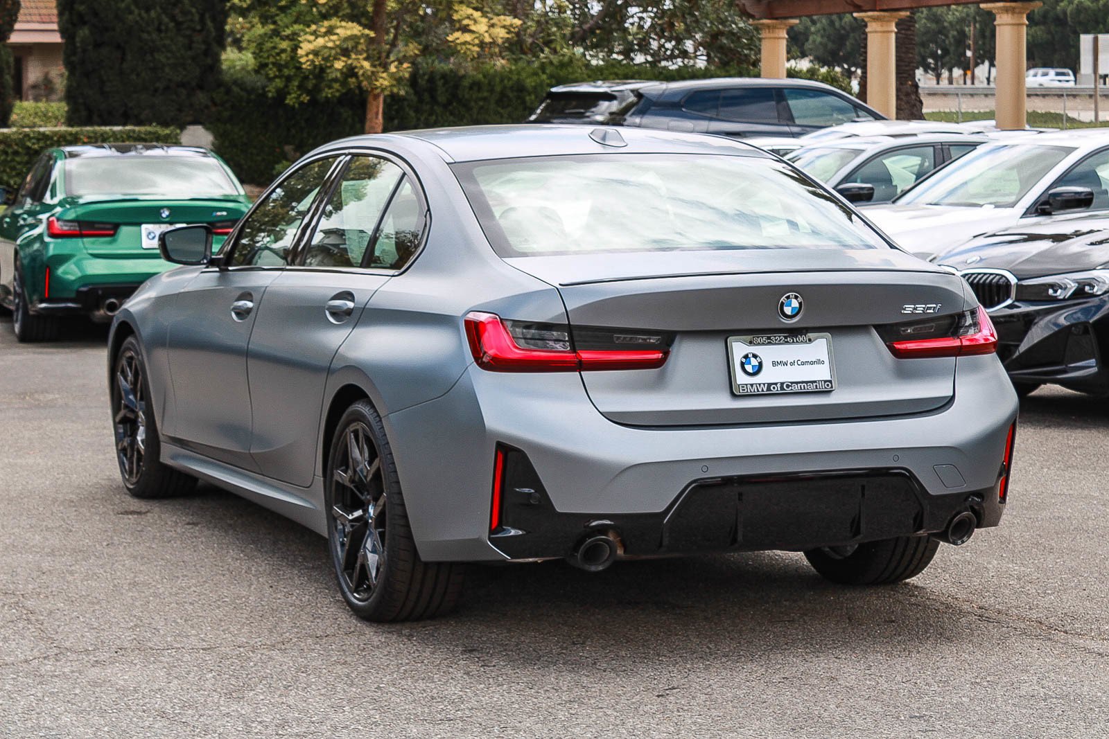 New 2026 Frozen Pure Grey Metallic BMW 330i NA image 4
