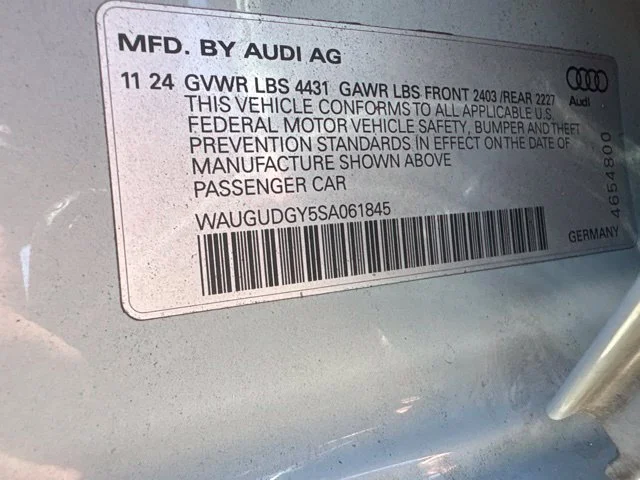 Used 2025 Gray Audi 40 Premium image 6