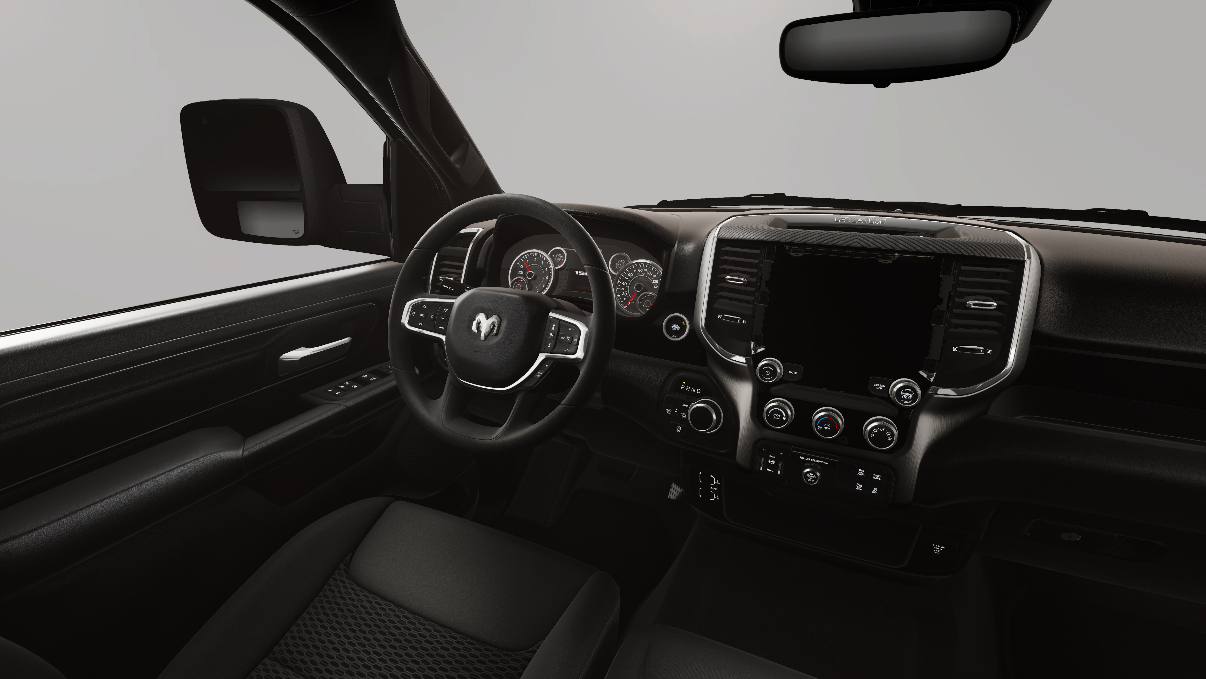 New 2026 Diamond Black Crystal Pearl-Coat Exterior Paint RAM  image 34