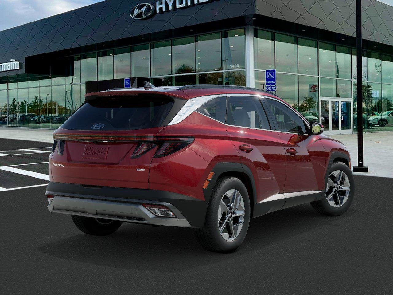 New 2026 Ultimate Red Hyundai SEL Premium AWD image 4